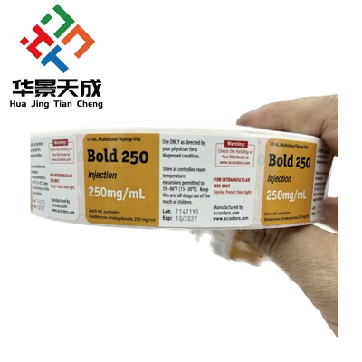 SU-400 Test Cypionate 250 Injection Steroide Label In Rolls