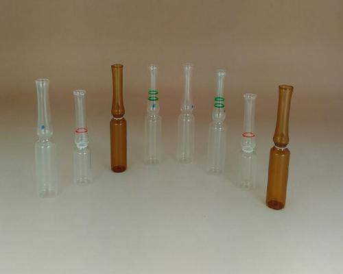 1ml Glass Ampoule Bottle Medication Label Stickers Amber Color And Clear Color With Printing