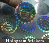 Honeycomb Custom Hologram Stickers For Pharmaceutical Packaging Security