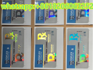 Laser Hologram Steroid Vial Labels , Pharmacy Medication Label Stickers