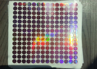 Gold Security Silvery Anti Counterfeit Label , 3D Hologram Stickers PET Film Material