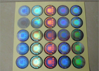 PET Security Anti Fake Label Sticker Multichannel Hologram Code Printing With Logo