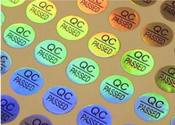 Honeycomb Security Hologram Sticker , Tamper Evident Labels Eco - Friendly  Material
