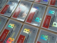 Custom Holographic Self Adhesive Steroid Vial Labels With Shinny Effect
