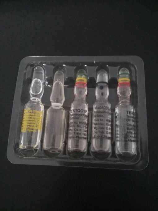 Customized 1ml Glass Ampuler With The Packing Boxes And Blister In A Set