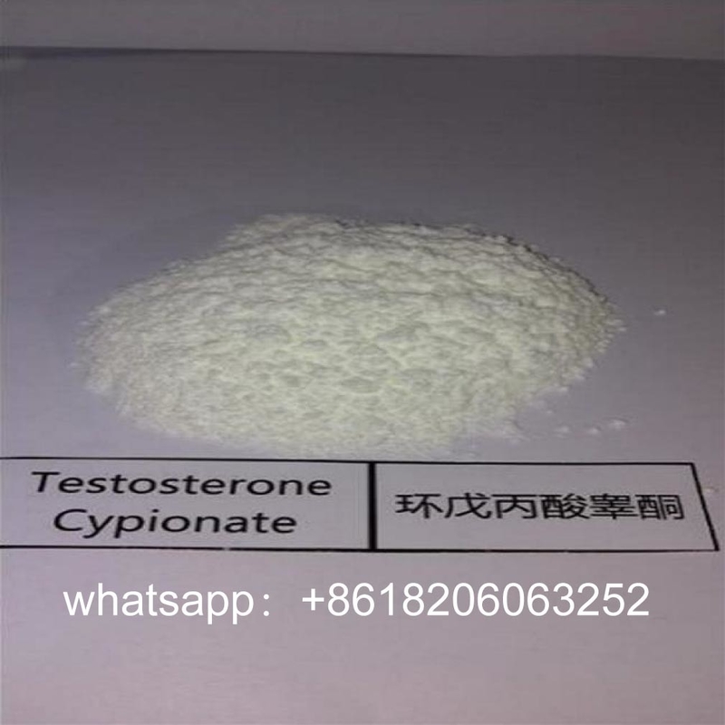 98% Testosterone Cypionate Raw Hormone Powders CAS 58-20-8