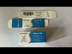 Permanent Adhesive Glass Vial Labels 2.5 Mil Thickness For Glass Containers