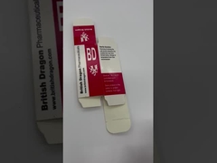 Single Side Printing Glass Vial Labels for Durable Packaging