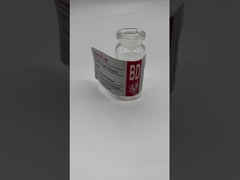 Digital Printing Method Glass Vial Labels With Permanent Adhesive And Vials