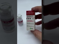 White Glass Vial Labels for Plastic Vials Customizable Design