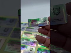 2.5 Mil 10ml Oil Custom Vial Labels Glass Packaging Rolls UV Protection