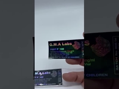 Vitamin B12 Adhesive Injection Oil Labels For 10ml glass bottle