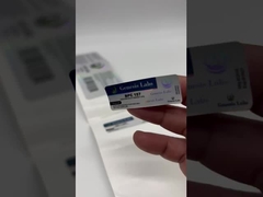 Strong Adhesive Vinyl 10ml Vial Labels For Testo E  Brand  Nano Labs With Laser Shinny Effect