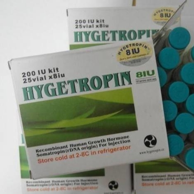 Hyge tropin 200iu HG (Somatropin HG) 25Vials labels and boxes