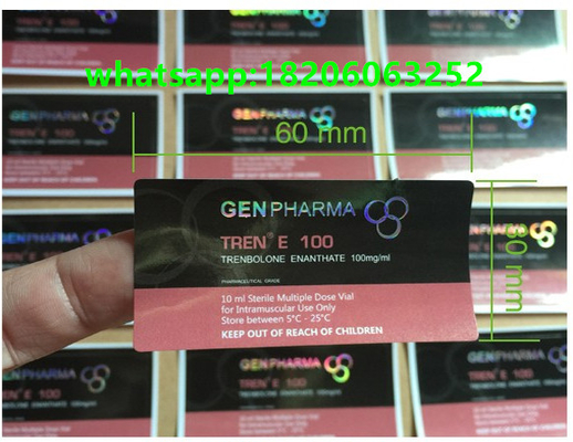 Gen Pharma vial Strong 10ml Hologram Vial Labels Mast P