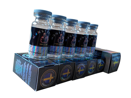 Lab Pharmaceutical Steroid 10ml Hologram Labels And Boxes Customized