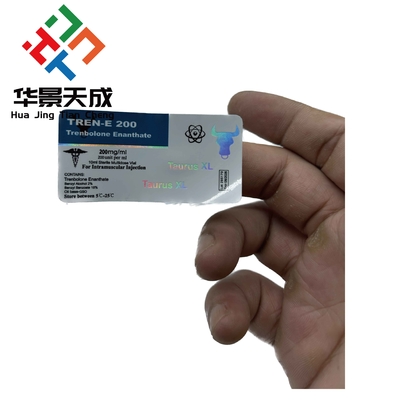 Test Deca 10ml Vial Labels Digital Printing Labels