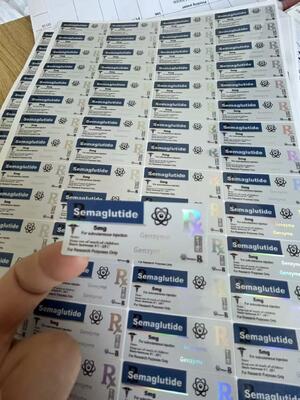 Semaglutide 5MG 2ml 3ml Glass Medicine Bottles Labels