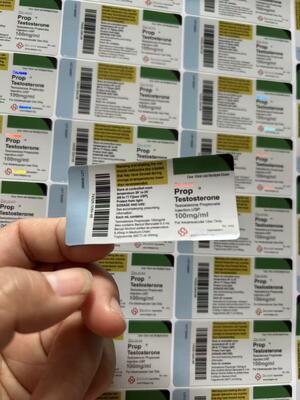 Diffirent products names mix 10ml Vial Stickers
