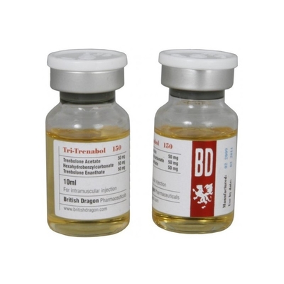 British Dragon Trenbolone Acetate 100mg Glass Vial Labels , Medicine Bottle Label