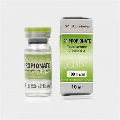 SP Lab Testosterone Propionate 100mg 10ml Vial Labels And Boxes