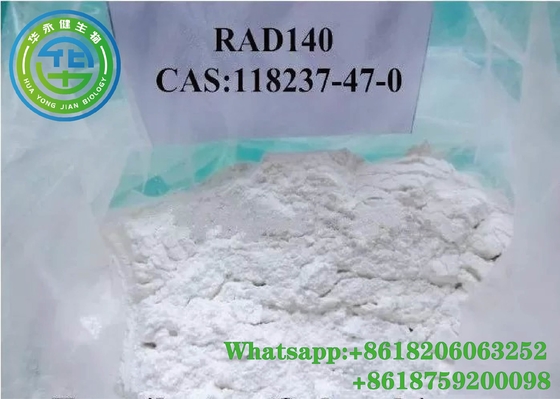 Pharmaceutical Raw Materials SARMs Powder Legal Anabolic Steroids RAD 140 Strength Gaining CAS 1182367-47-0