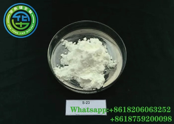 Bodybuilding Muscle Building S-23 S23 Sarms Raw Powder Muscle Gain Bodybuilding Supplements Cas 1010396-29-8