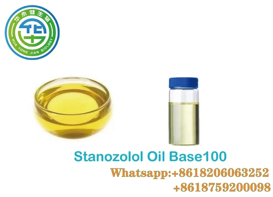 99% Anabolic Androgenic Steroids Winstrol 100mg/ml For Muscle Building Stanozolol Oil Base 100 CasNO. 10418-03-8