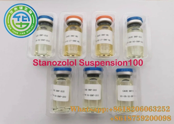 Stanozolol Suspension 100mg/ml for Gaining Strength STS-100  Muscle Growth Steroids oil liquild CasNO.10418-03-8