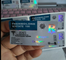 Digital Printing Technology 10ml Vial Labels Single Side Hologram