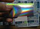 Glossy Laser Hologram Adhesive Sticker Labels For Anabolic Packaging