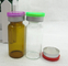 Clear 10ml Vial Glass Bottle Rubber Stopper Sealing For Steroid Injection