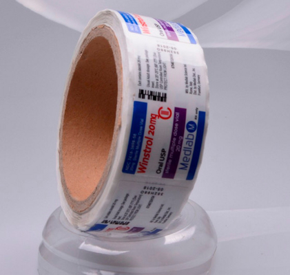 High Temperature Prescription Bottle Label Waterproof