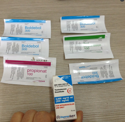 Chemical Resistant Medicine Bottle Label Pharmaceutical Packaging