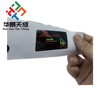 Customized Bottle Sticker Label With Permanent Adhesive For High Standards