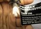 Black Stickers 10Ml Glass Vial Labels For 150mg Trenbolone Enanthate