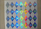PET Security Anti Fake Label Sticker Multichannel Hologram Code Printing With Logo