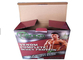 Whey Protein Packaging Paper Square Box / Pharma Box Embossing And Debossing Finish