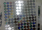 PET Security Hologram Sticker / Anti Counterfeit Label With Serial Number Codes