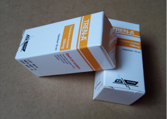 Pill Bottle Box Packaging / Medicine Paper Box With Laser Holographic Printing