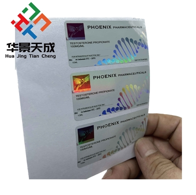 10ml Vial Labels for 10ml Vials Packing Printable Area 2.5 Inch Printing Resolution 300dpi