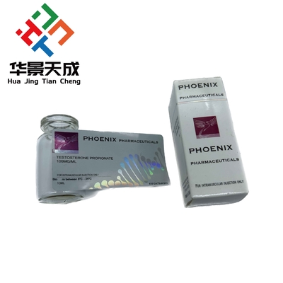 Polypropylene Custom Vial Labels with Removable Adhesive and Lamination Finishing