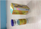 Gold Pharmaceutical Glass Vial Labels / Pharmacy Labels Stickers 60 * 30 MM