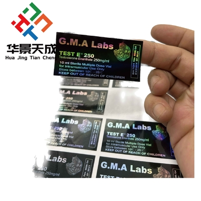 10ml Bottle Sticker Bodybuilding Oils labels