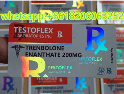 Cypionate 10ml Pharma Sticker Packing Sust Label