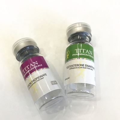 RX 10ml Vial Labels For Laboratory Injection Multiple Dose Steroide Test E