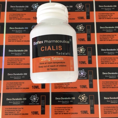 Roll 10ml Vial Labels Stickers For Pharmacy Peptide Injections Vials With Gold Foil Printing