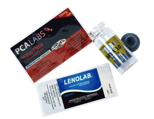 RX 10ml Vial Labels Silver Foil Metalliing Sticker Printing With Free Design Service