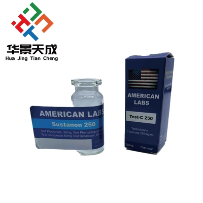 Small Pharmaceutical Labels And Cardboard Box Printing For Sterile Injection Vials Deca / Enanthate