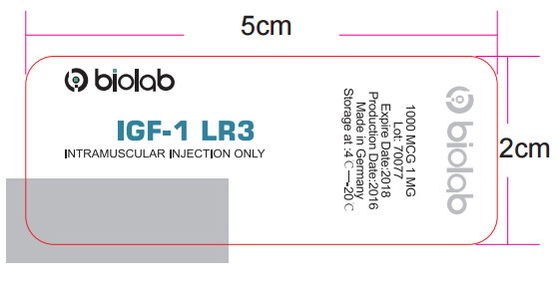 Pt141 Adhesive 2ml Bottle Custom Printing PEPTIDE Labels